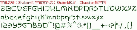 查看字体及作者详细介绍