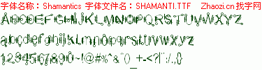 查看字体及作者详细介绍