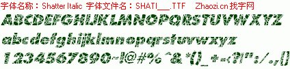 查看字体及作者详细介绍