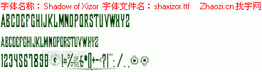 查看字体及作者详细介绍