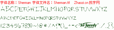 查看字体及作者详细介绍