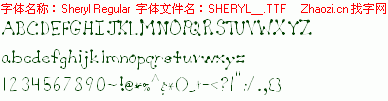 查看字体及作者详细介绍