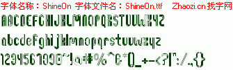 查看字体及作者详细介绍