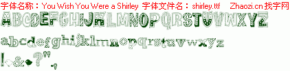 查看字体及作者详细介绍
