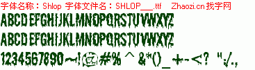 查看字体及作者详细介绍