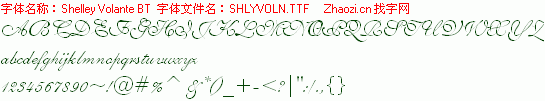 查看字体及作者详细介绍