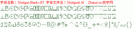 查看字体及作者详细介绍