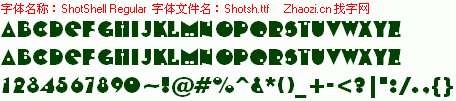查看字体及作者详细介绍