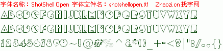 查看字体及作者详细介绍