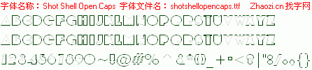 查看字体及作者详细介绍
