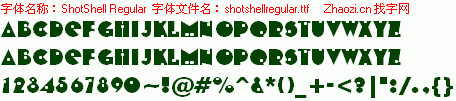 查看字体及作者详细介绍