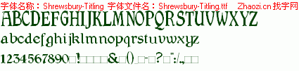 查看字体及作者详细介绍