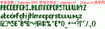 查看字体及作者详细介绍