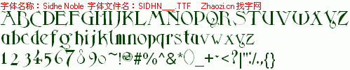查看字体及作者详细介绍