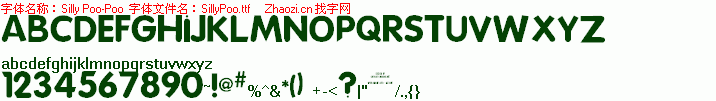 查看字体及作者详细介绍