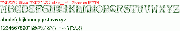 查看字体及作者详细介绍