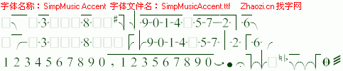 查看字体及作者详细介绍