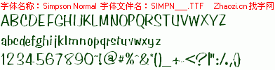 查看字体及作者详细介绍