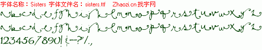 查看字体及作者详细介绍