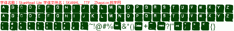 查看字体及作者详细介绍