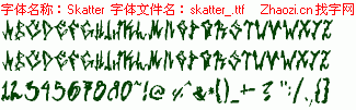 查看字体及作者详细介绍