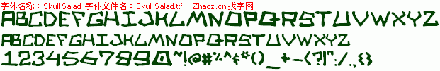 查看字体及作者详细介绍
