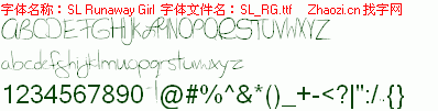 查看字体及作者详细介绍