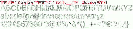 查看字体及作者详细介绍