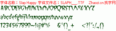 查看字体及作者详细介绍