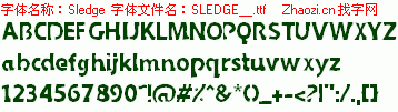 查看字体及作者详细介绍