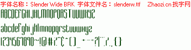 查看字体及作者详细介绍