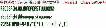 查看字体及作者详细介绍