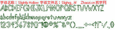 查看字体及作者详细介绍