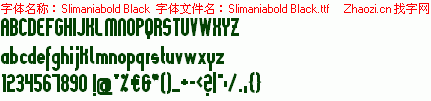 查看字体及作者详细介绍
