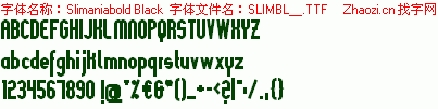 查看字体及作者详细介绍