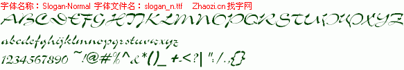 查看字体及作者详细介绍