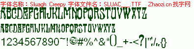 查看字体及作者详细介绍