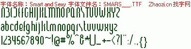 查看字体及作者详细介绍