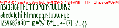 查看字体及作者详细介绍