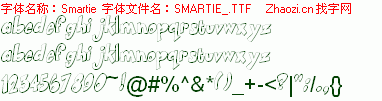 查看字体及作者详细介绍