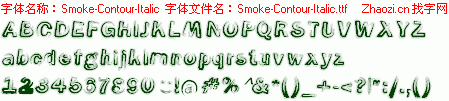 查看字体及作者详细介绍