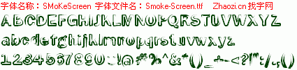 查看字体及作者详细介绍