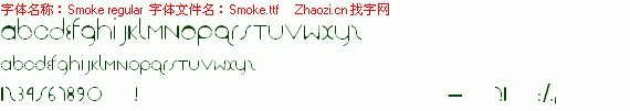 查看字体及作者详细介绍