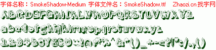 查看字体及作者详细介绍