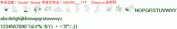 查看字体及作者详细介绍