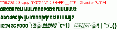 查看字体及作者详细介绍