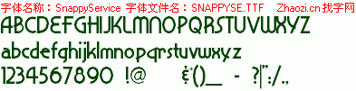 查看字体及作者详细介绍