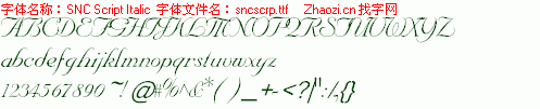 查看字体及作者详细介绍