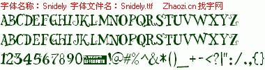 查看字体及作者详细介绍