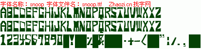 查看字体及作者详细介绍